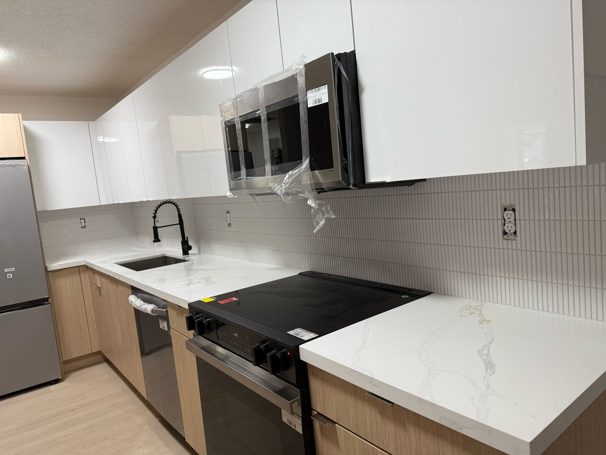 Modern White Kitchen
